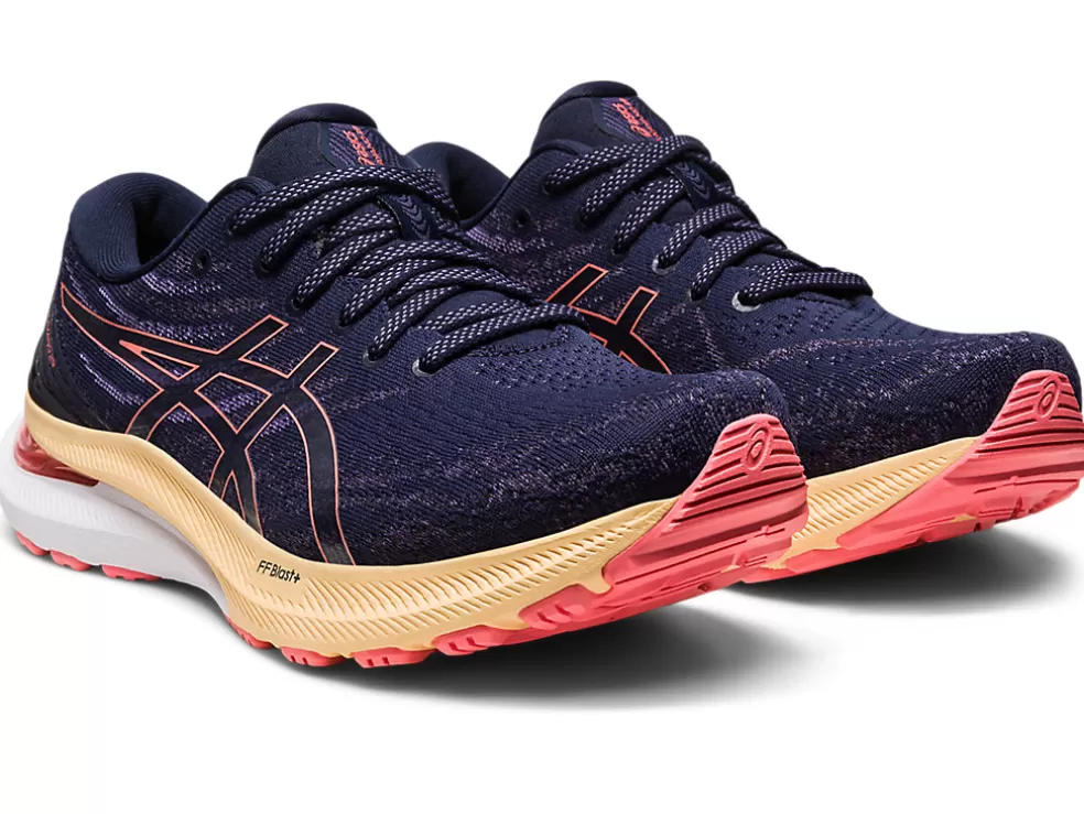 Fashion ASICS GEL-KAYANO 29 WIDE Midnight/Papaya