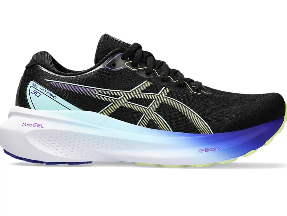 Best ASICS GEL-KAYANO 30 Black/Glow Yellow