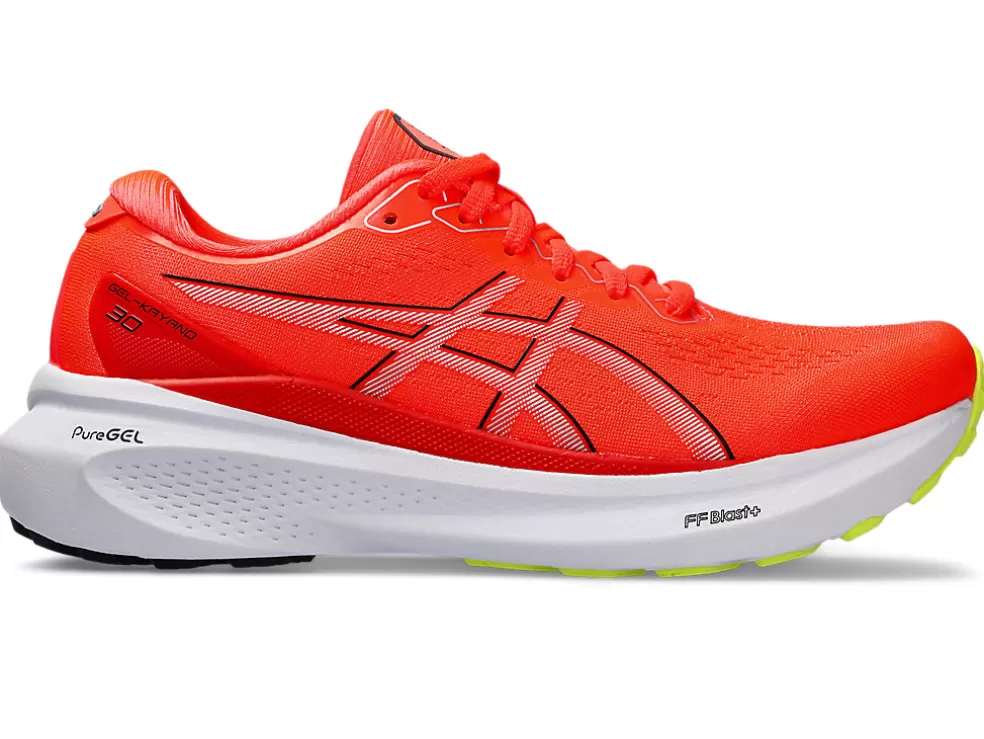 New ASICS GEL-KAYANO 30 Sunrise Red/Black