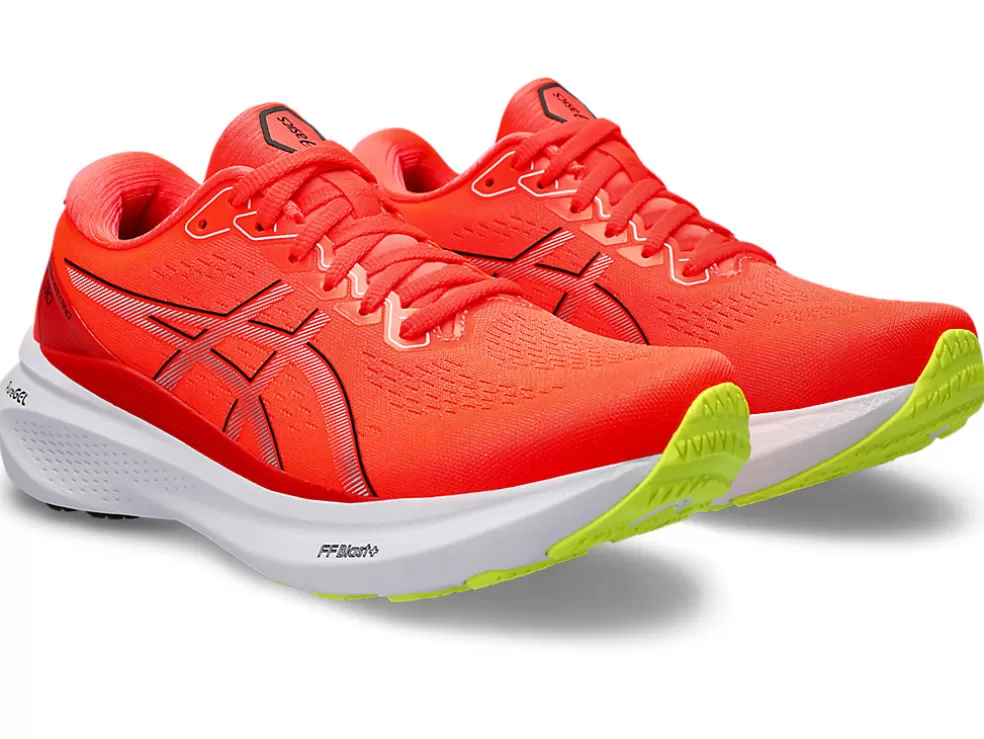 New ASICS GEL-KAYANO 30 Sunrise Red/Black