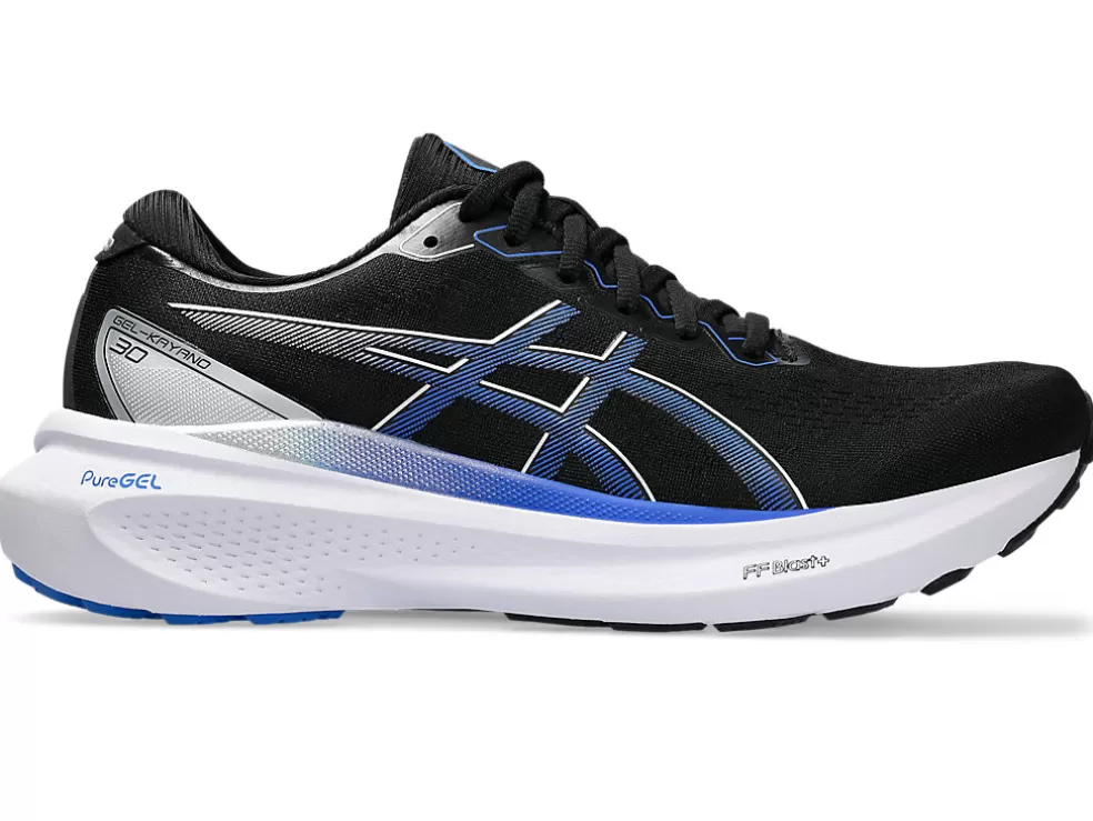 Cheap ASICS GEL-KAYANO 30 Black/Illusion Blue