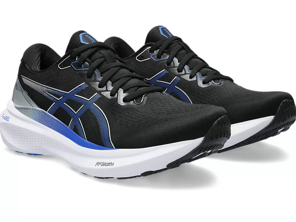 Cheap ASICS GEL-KAYANO 30 Black/Illusion Blue