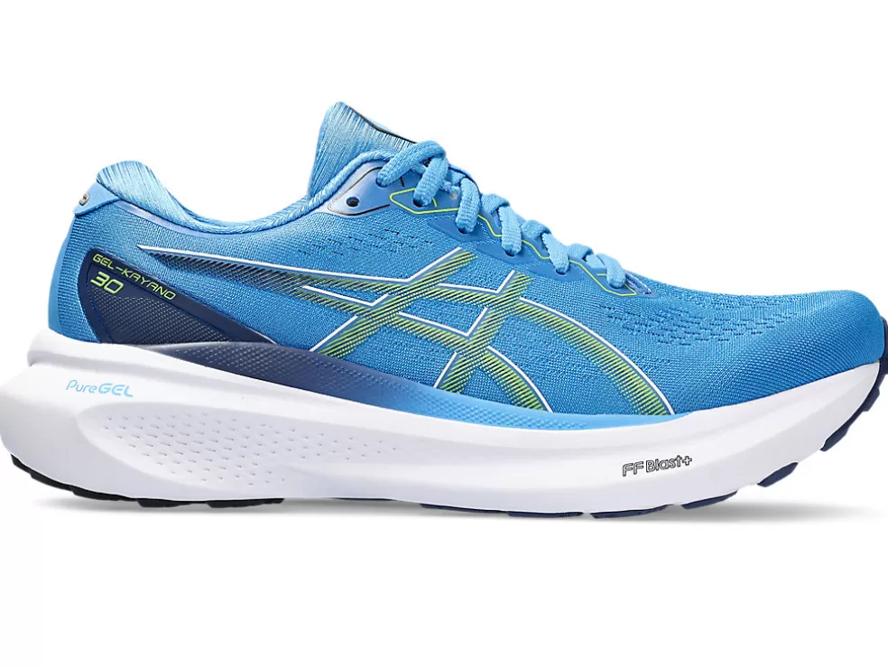 New ASICS GEL-KAYANO 30 Waterscape/Electric Lime