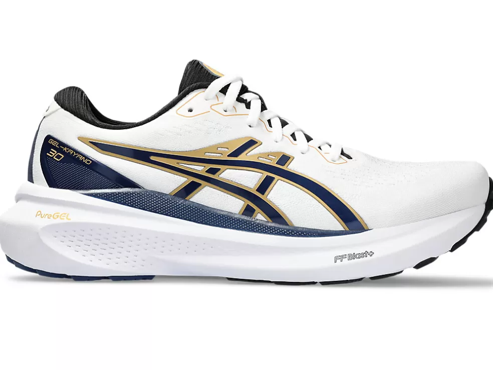 Sale ASICS GEL-KAYANO 30 ANNIVERSARY White/Deep Ocean