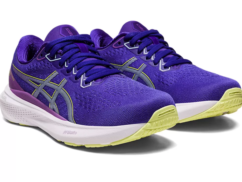 New ASICS GEL-KAYANO 30 GRADE SCHOOL Palace Purple/Glow Yellow