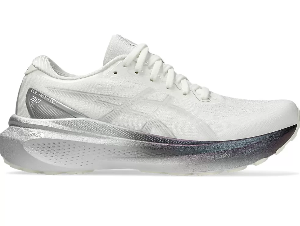 Cheap ASICS GEL-KAYANO 30 PLATINUM Real White/Pure Silver