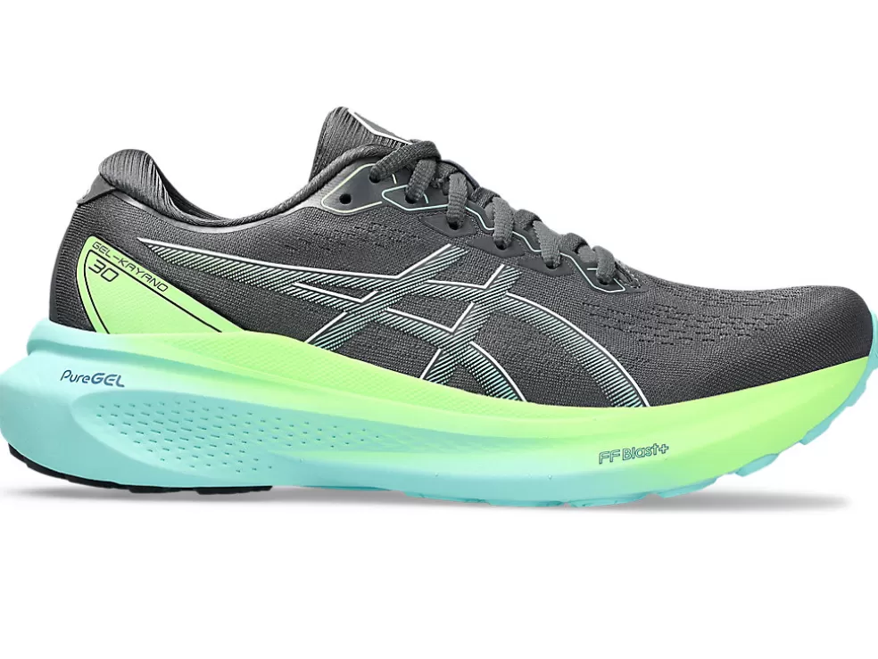 Outlet ASICS GEL-KAYANO 30 WIDE Carrier Grey/Illuminate Mint