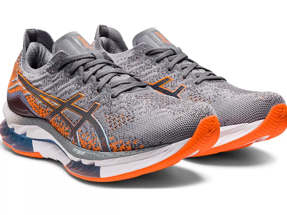 Shop ASICS GEL-KINSEI BLAST Sheet Rock/Shocking Orange