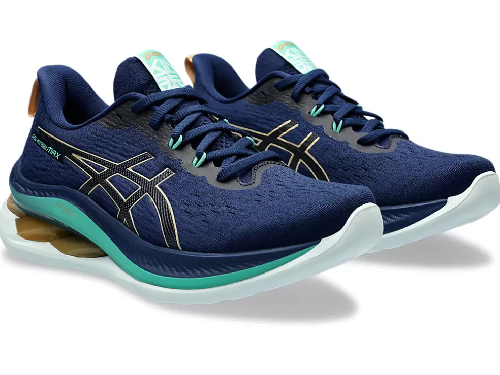 Online ASICS GEL-KINSEI MAX Blue Expanse/Champagne