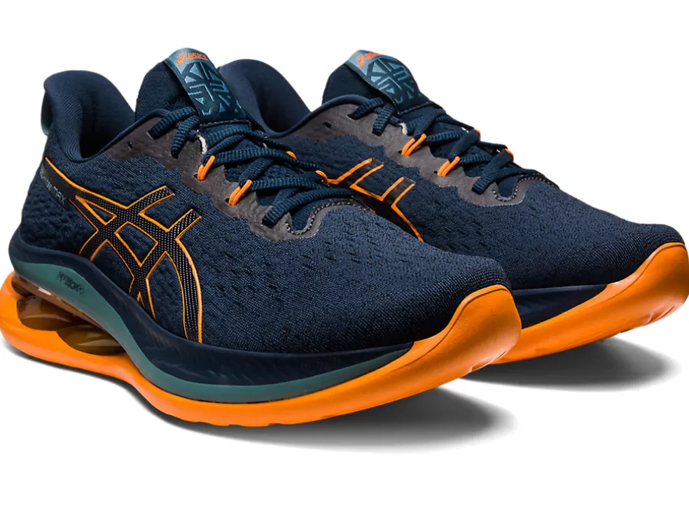 Online ASICS GEL-KINSEI MAX French Blue/Bright Orange