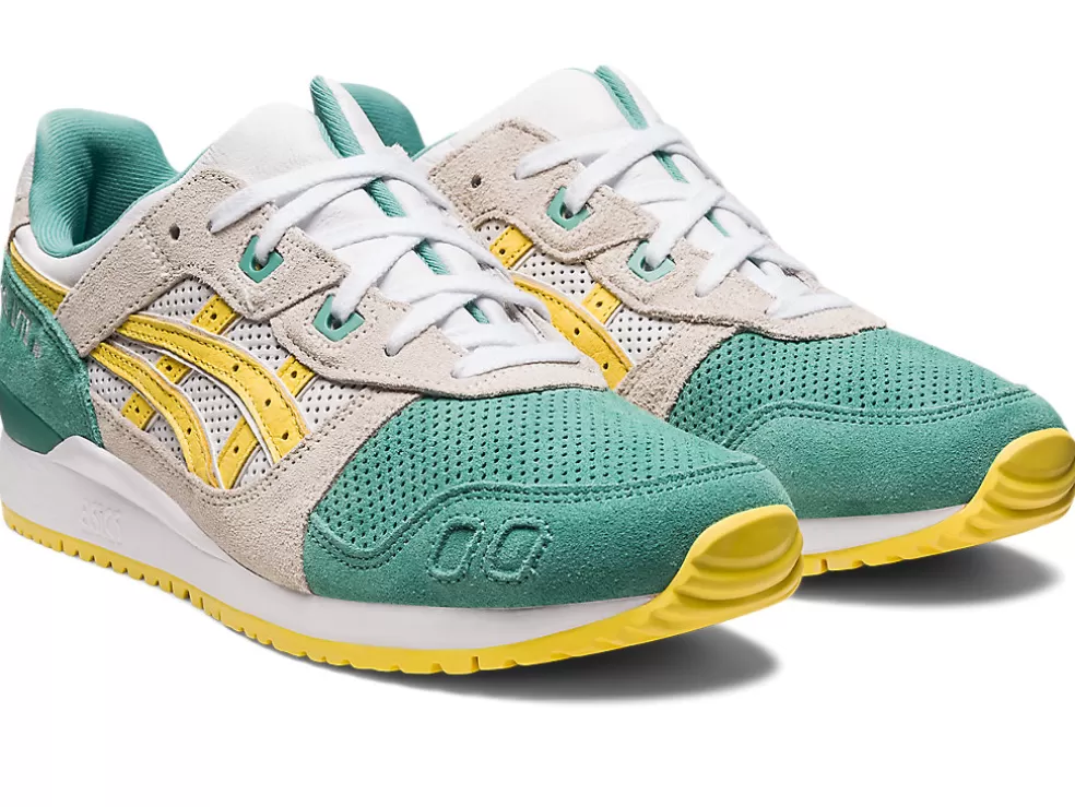 New ASICS GEL-LYTE III OG Sage/Banana Cream