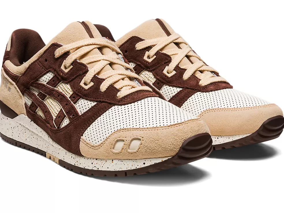 New ASICS GEL-LYTE III OG Cream/Dark Brown