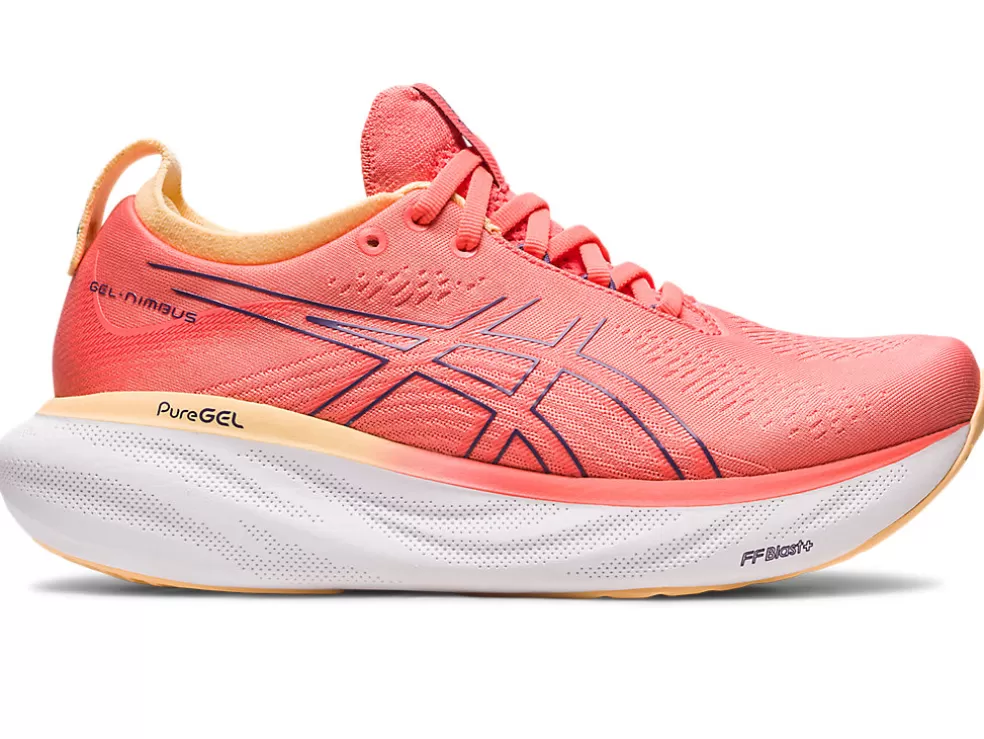 Sale ASICS GEL-NIMBUS 25 Papaya/Dusty Purple