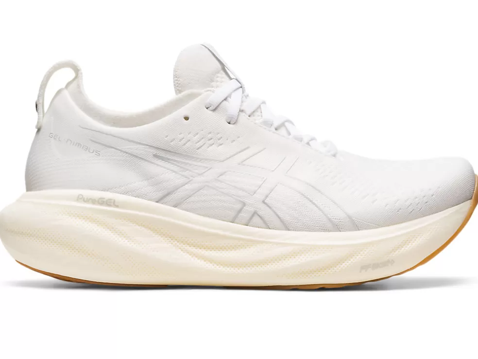 Cheap ASICS GEL-NIMBUS 25 White/White