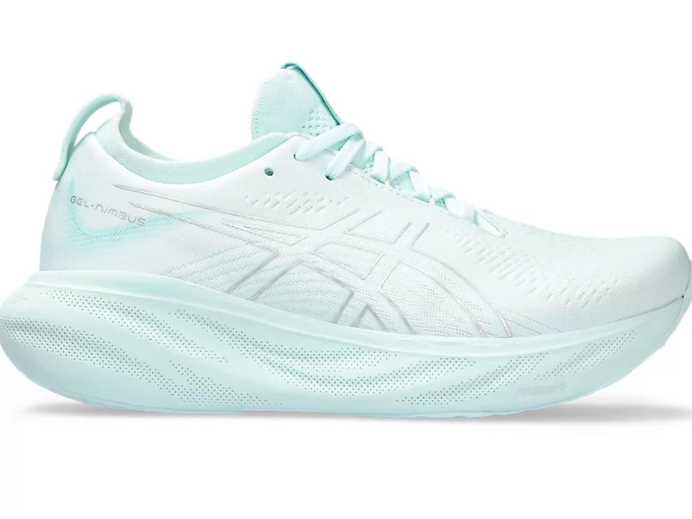 Cheap ASICS GEL-NIMBUS 25 Soothing Sea/Pure Silver