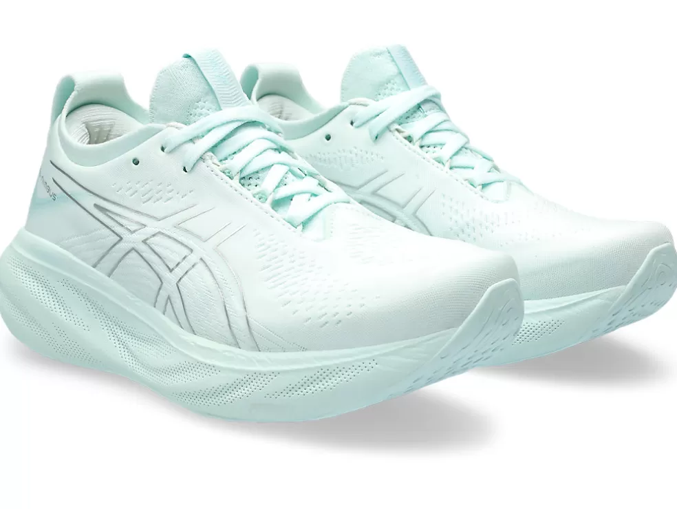 Cheap ASICS GEL-NIMBUS 25 Soothing Sea/Pure Silver