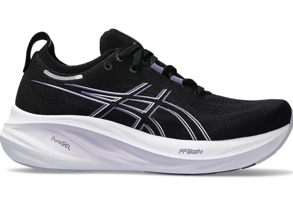 New ASICS GEL-NIMBUS 26 Black/Dusty Purple