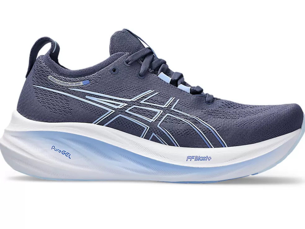 Shop ASICS GEL-NIMBUS 26 Thunder Blue/Sapphire