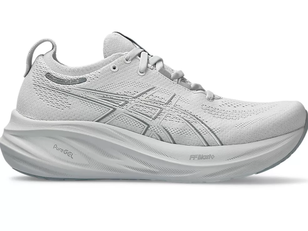 Cheap ASICS GEL-NIMBUS 26 Concrete/Pure Silver