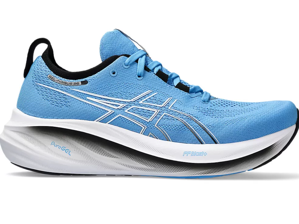 Cheap ASICS GEL-NIMBUS 26 Waterscape/Black