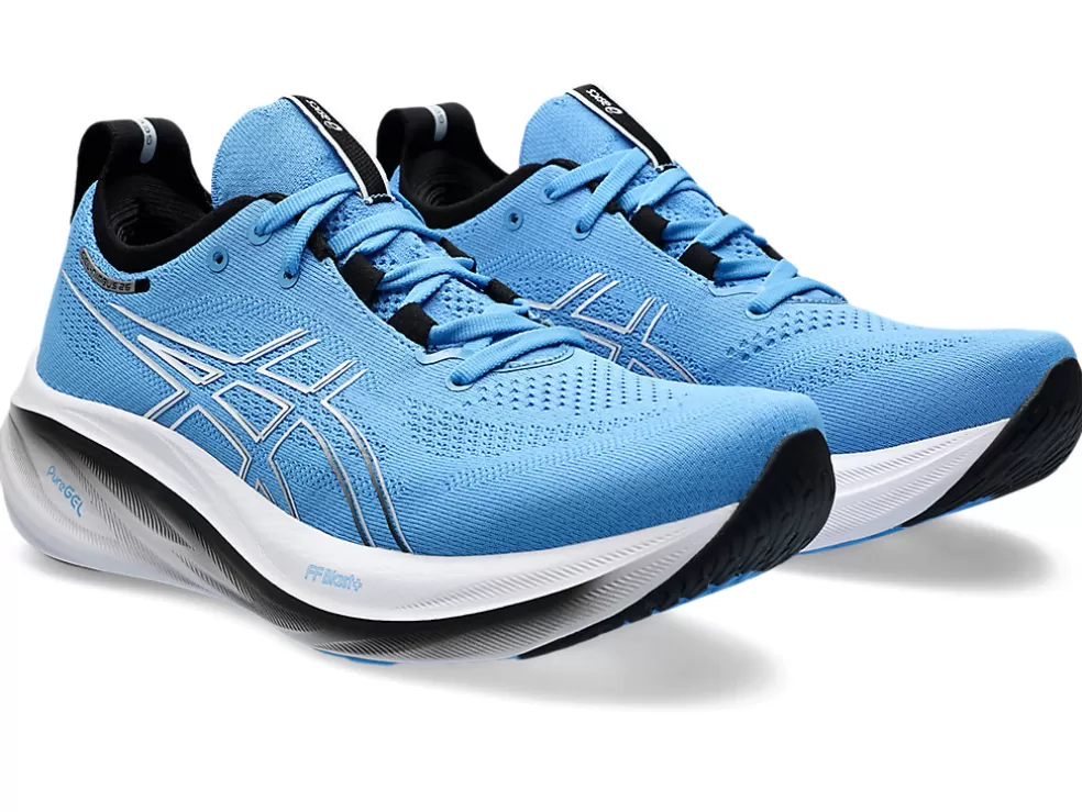 Cheap ASICS GEL-NIMBUS 26 Waterscape/Black