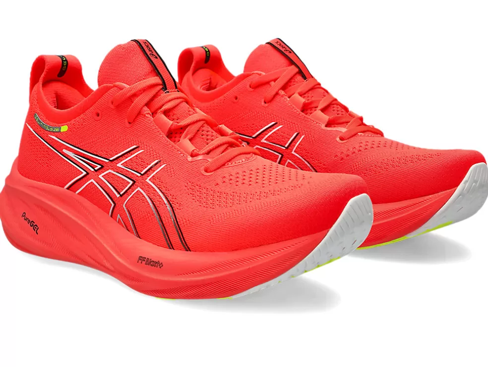 Outlet ASICS GEL-NIMBUS 26 Sunrise Red/Black