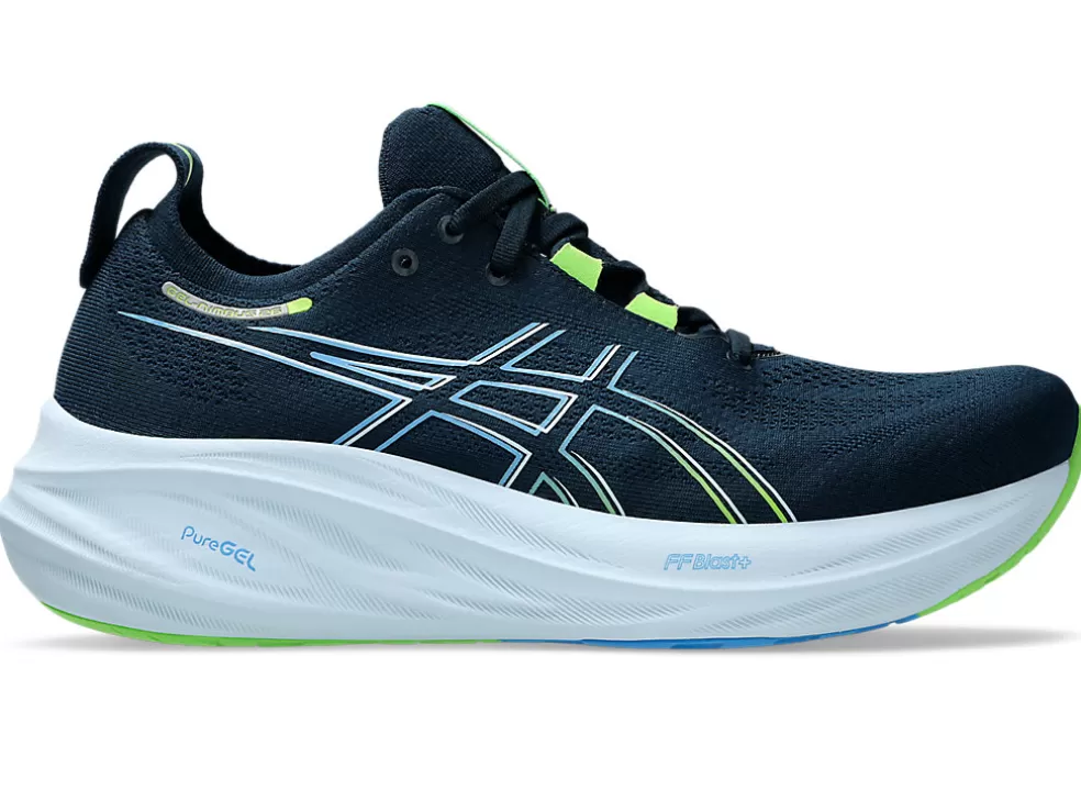 Outlet ASICS GEL-NIMBUS 26 French Blue/Electric Lime