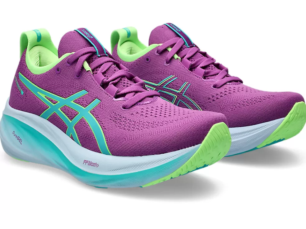 New ASICS GEL-NIMBUS 26 LITE-SHOW Lite Show/Illuminate Green