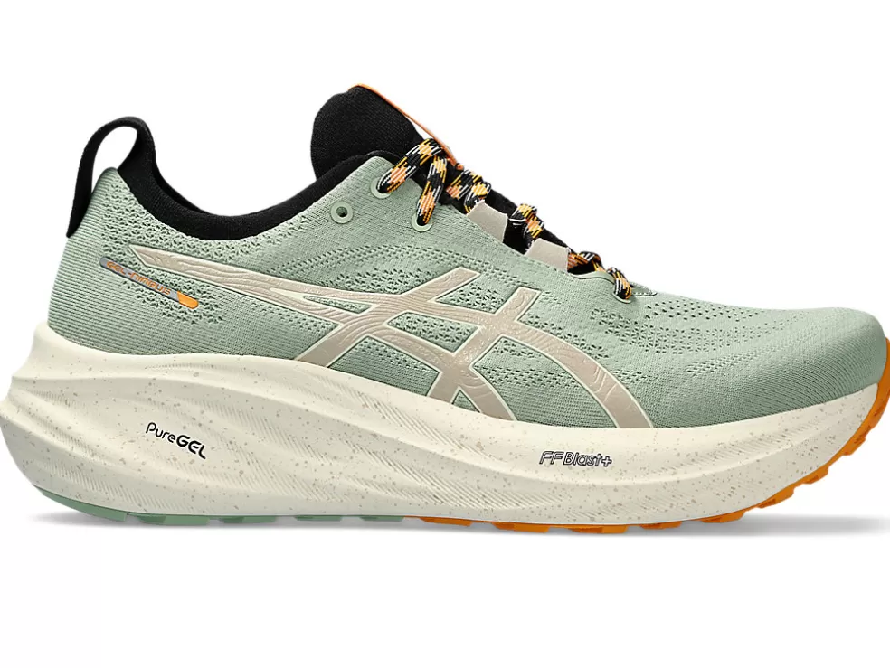 Cheap ASICS GEL-NIMBUS 26 TR Nature Bathing/Fellow Yellow