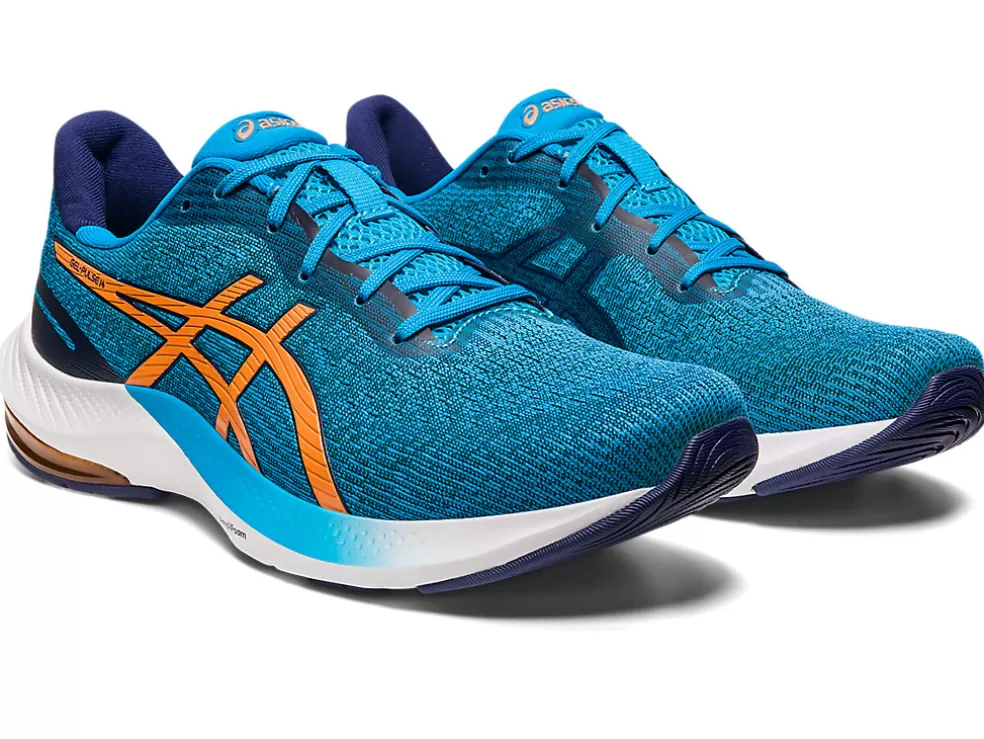 Store ASICS GEL-PULSE 14 Island Blue/Sun Peach