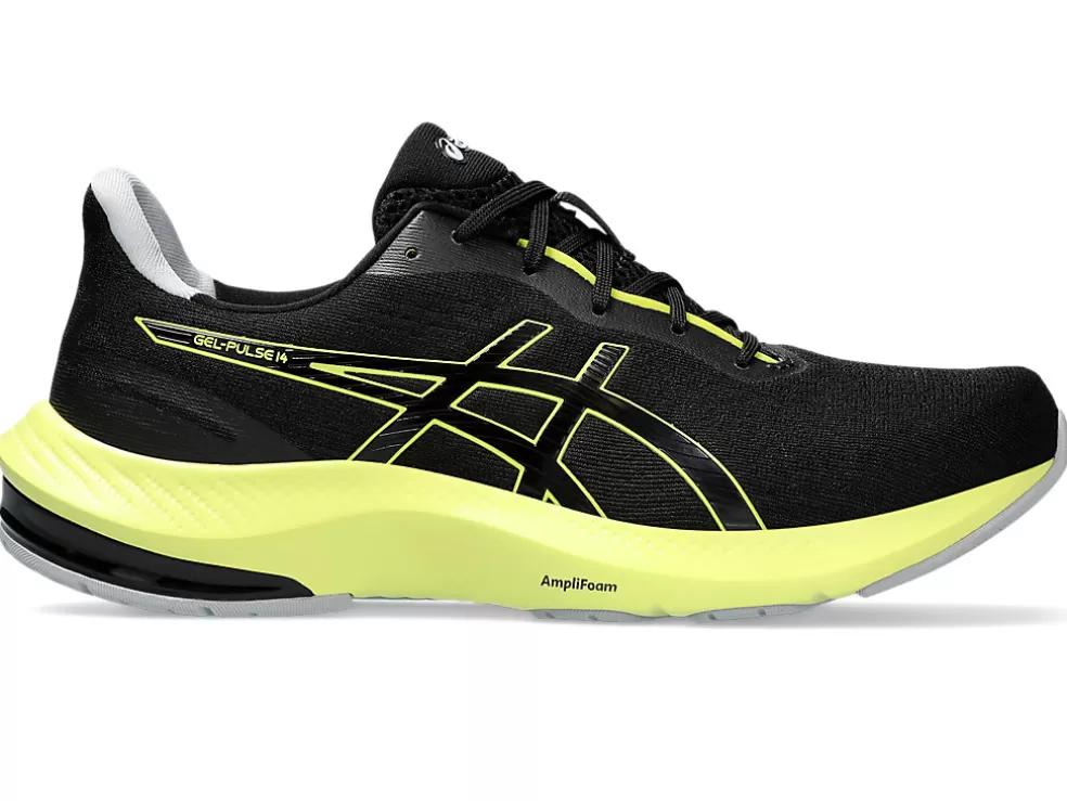 Hot ASICS GEL-PULSE 14 Black/Glow Yellow