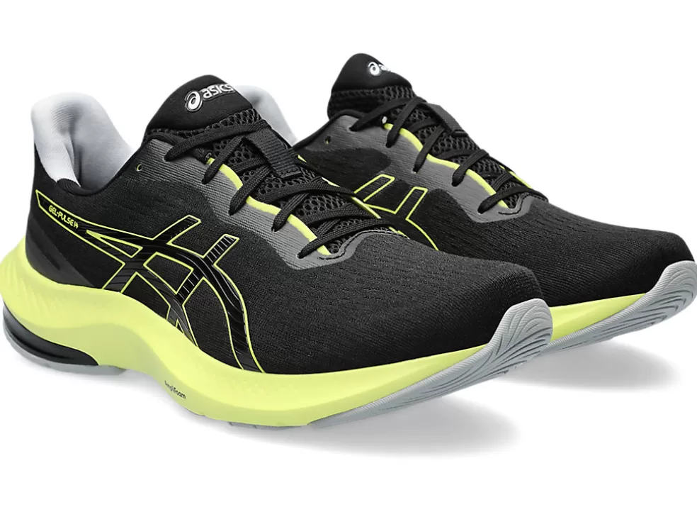 Hot ASICS GEL-PULSE 14 Black/Glow Yellow