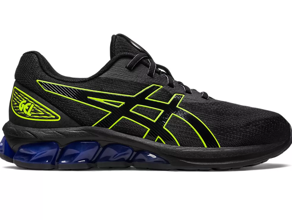 New ASICS GEL-QUANTUM 180 VII Black/Safety Yellow