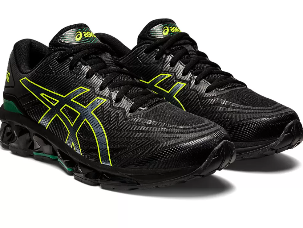 Cheap ASICS GEL-QUANTUM 360 VII Black/Safety Yellow