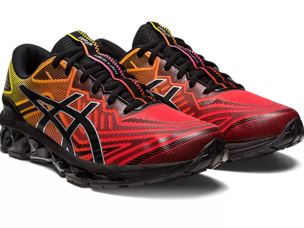 Clearance ASICS GEL-QUANTUM 360 VII Black/Cherry Tomato