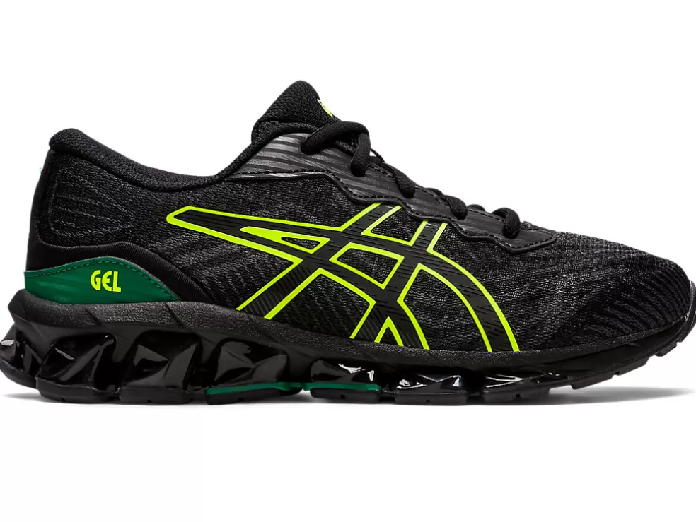 Clearance ASICS GEL-QUANTUM 360 VII GRADE SCHOOL Black/Safety Yellow