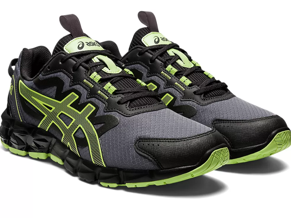 Best Sale ASICS GEL-QUANTUM 90 Metropolis/Lime Green