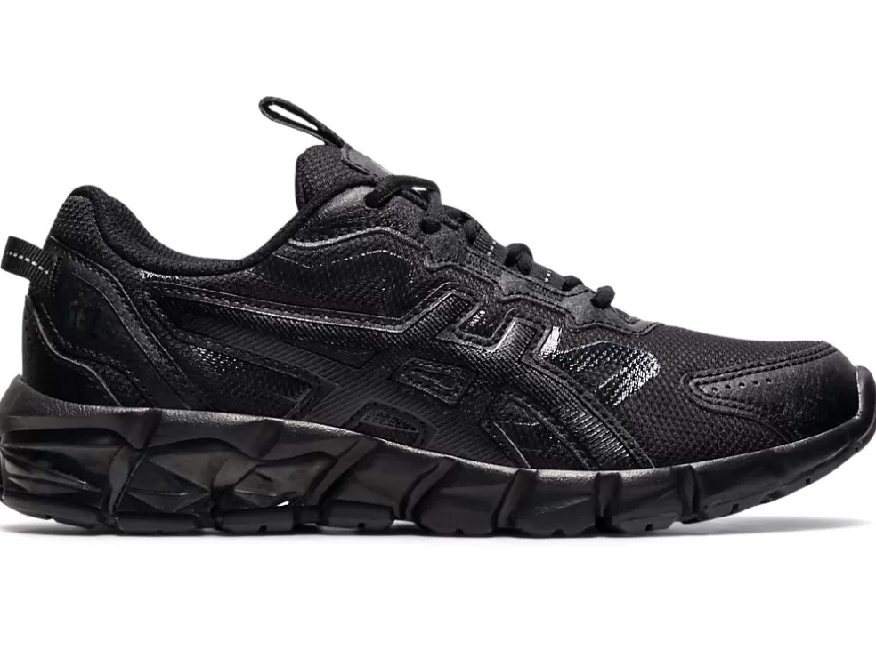 New ASICS GEL-QUANTUM 90 3 GRADE SCHOOL Black/Black