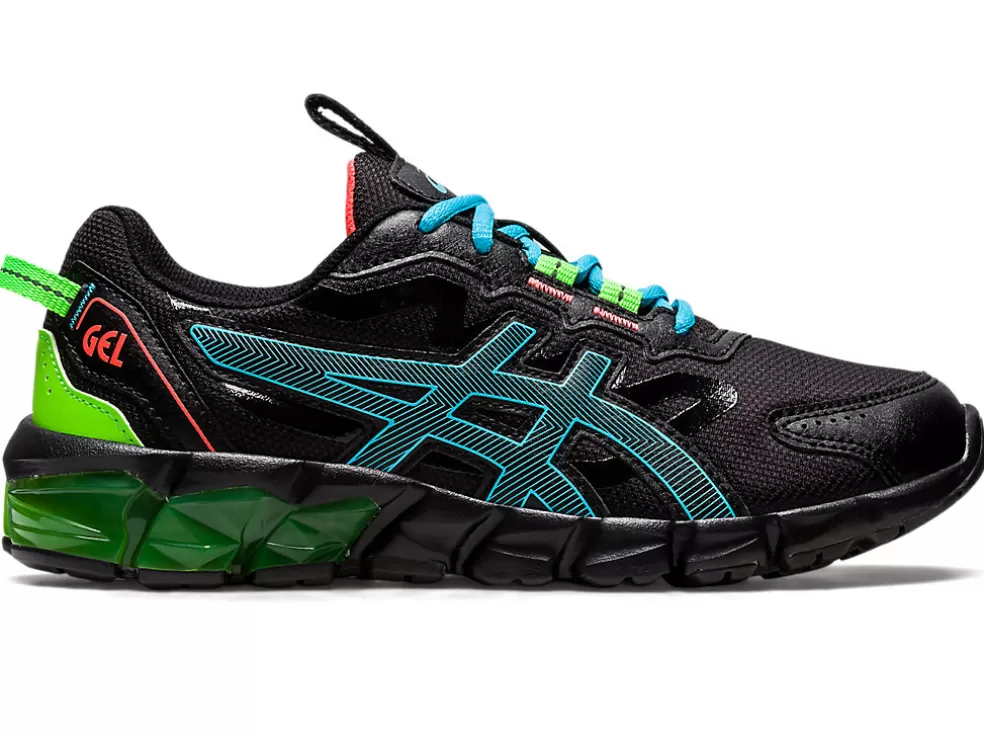 Outlet ASICS GEL-QUANTUM 90 3 GRADE SCHOOL Black/Aquarium