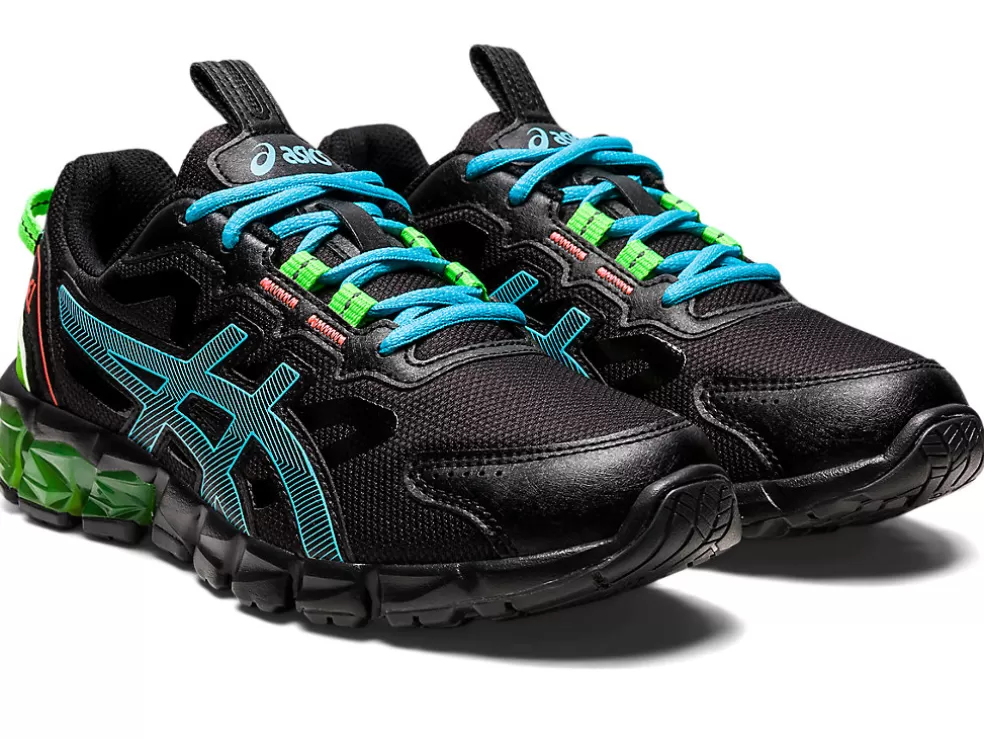 Outlet ASICS GEL-QUANTUM 90 3 GRADE SCHOOL Black/Aquarium