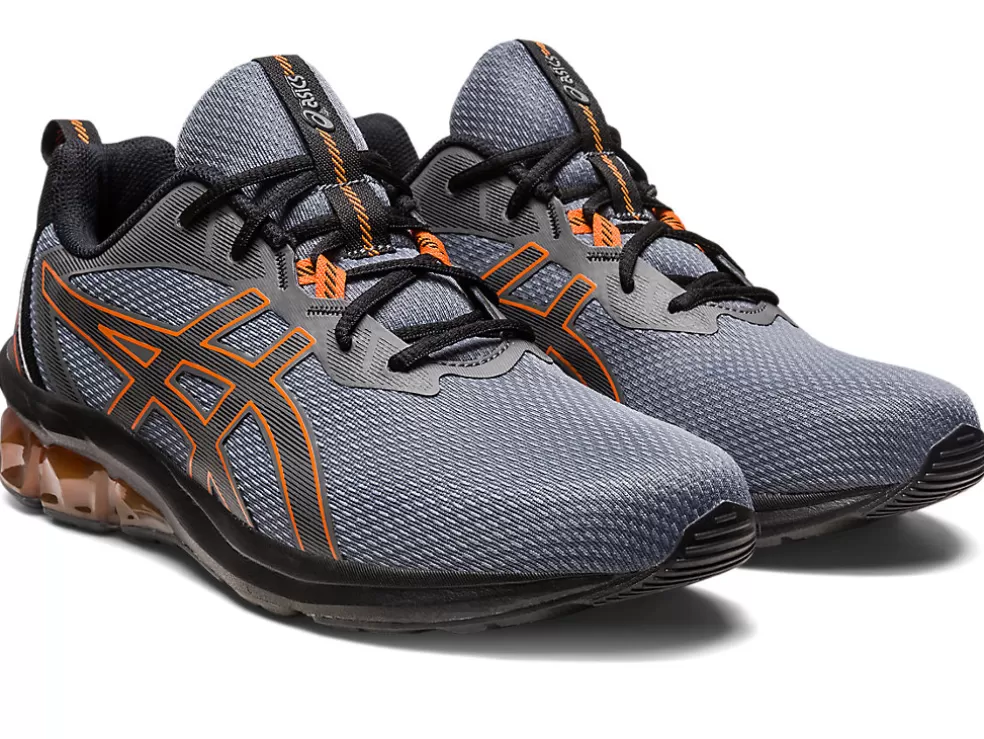 Clearance ASICS GEL-QUANTUM 90 IV Steel Grey/Habanero