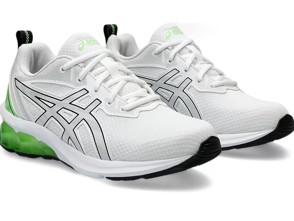 Store ASICS GEL-QUANTUM 90 IV GRADE SCHOOL White/Bright Lime