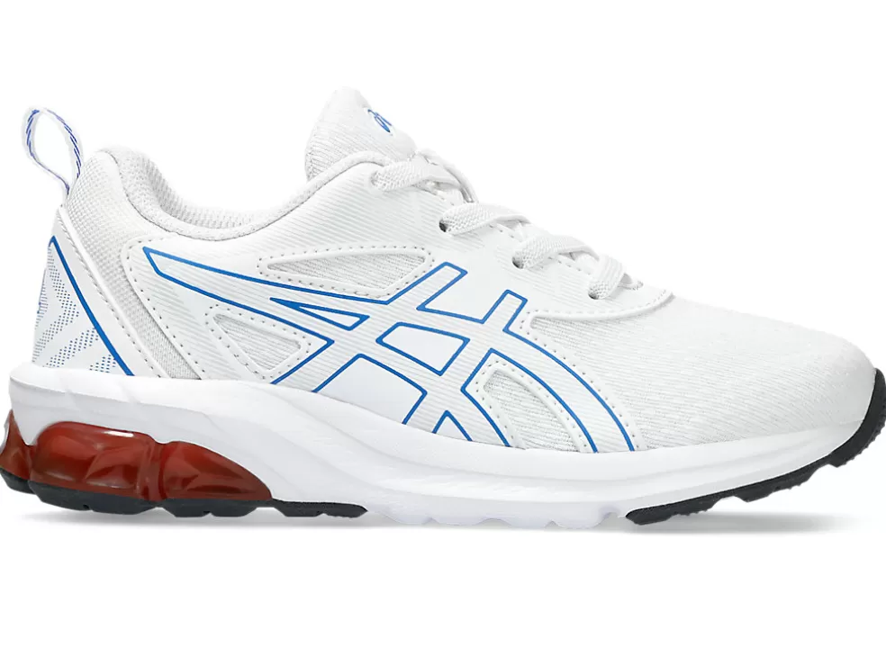 New ASICS GEL-QUANTUM 90 IV PRE-SCHOOL White/Illusion Blue