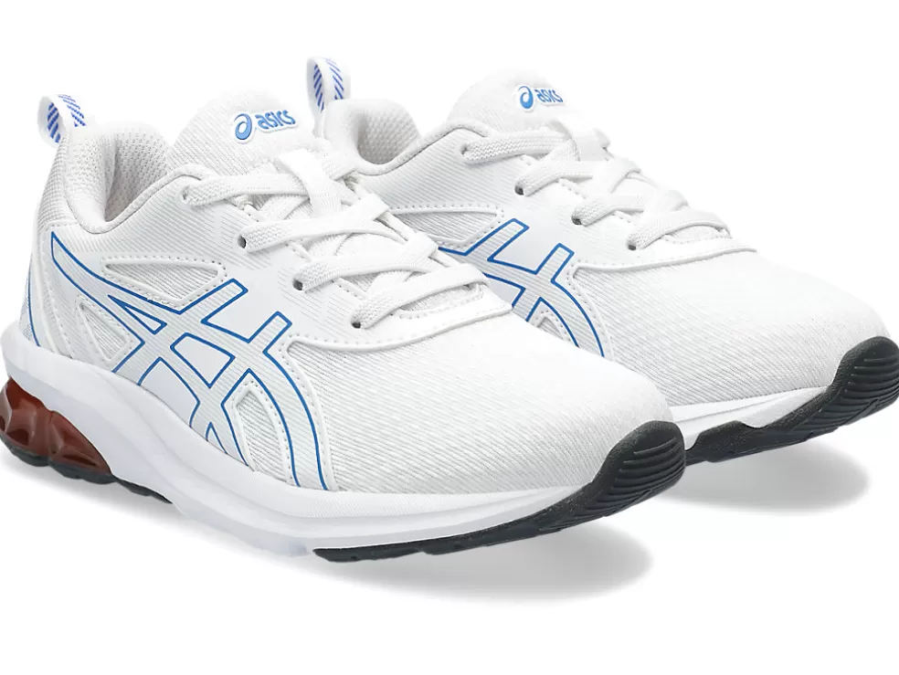 New ASICS GEL-QUANTUM 90 IV PRE-SCHOOL White/Illusion Blue