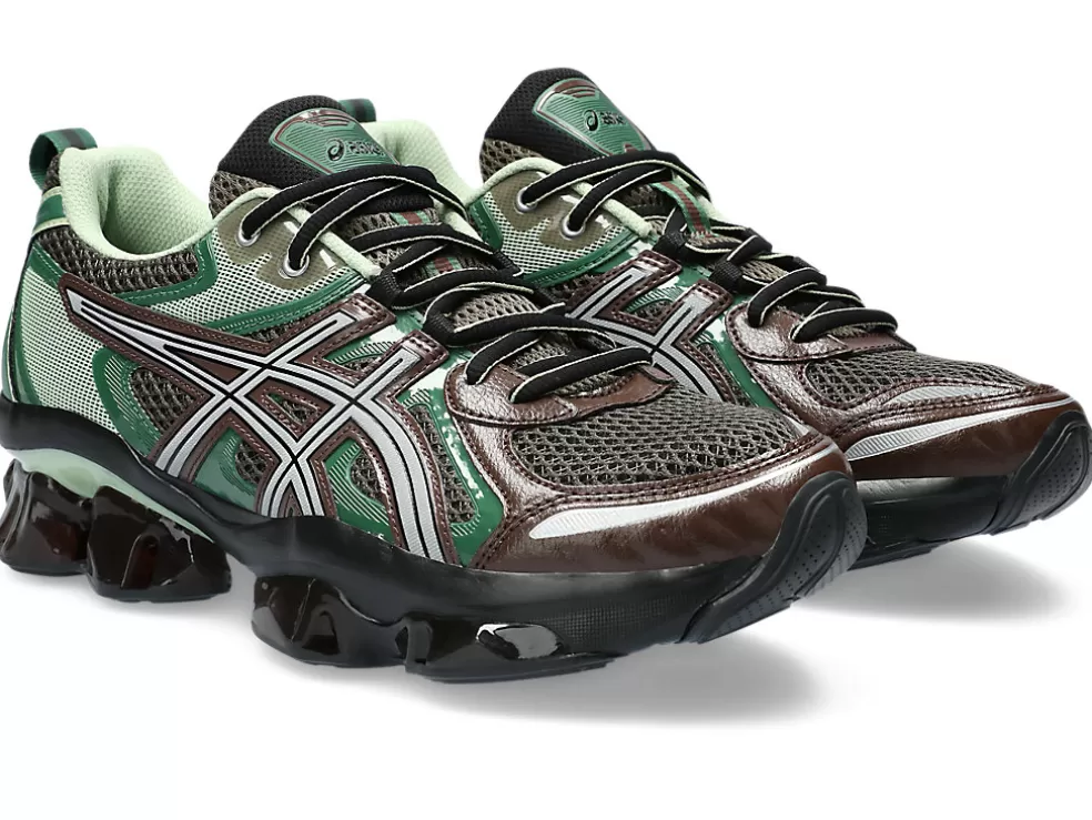 Outlet ASICS GEL-QUANTUM KINETIC Dark Sepia/Shamrock Green