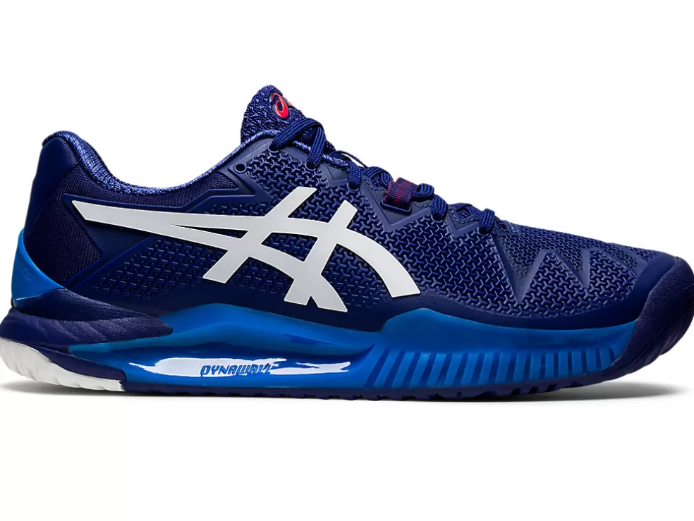 Fashion ASICS GEL-Resolution 8 Dive Blue/White