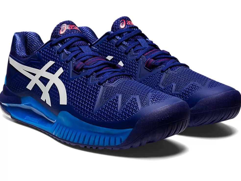 Fashion ASICS GEL-Resolution 8 Dive Blue/White