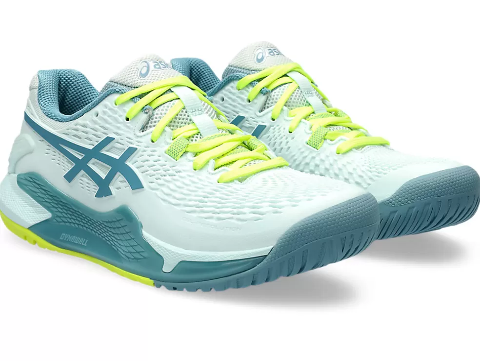 Hot ASICS GEL-RESOLUTION 9 Soothing Sea/Gris Blue