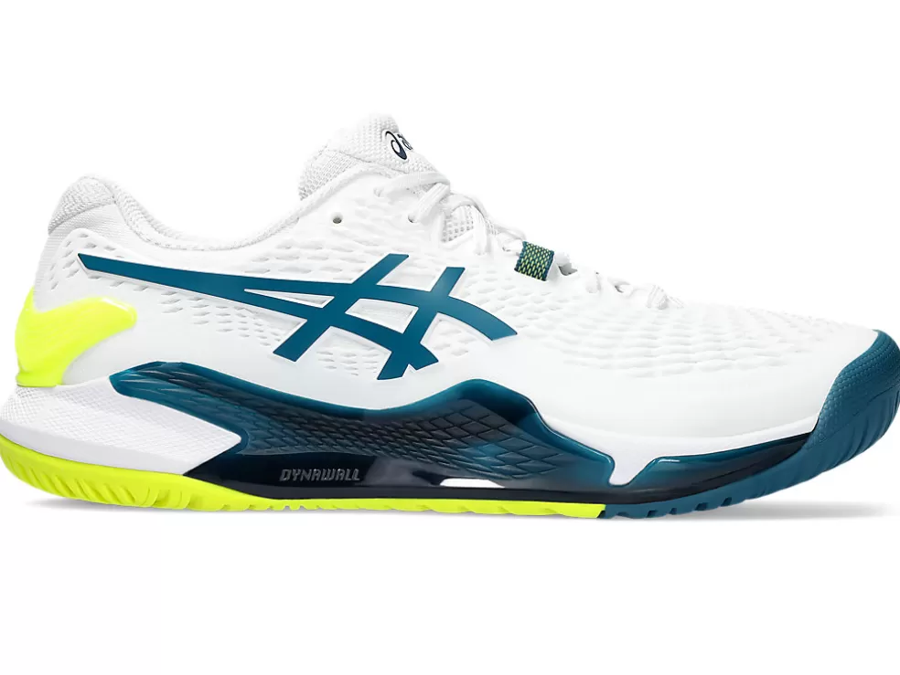 Discount ASICS GEL-RESOLUTION 9 White/Restful Teal