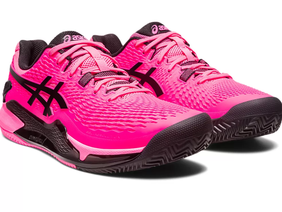 Best Sale ASICS GEL-RESOLUTION 9 CLAY Hot Pink/Black